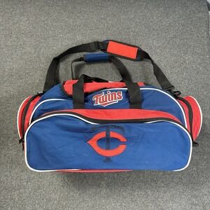 Minnesota Twins Duffle Bag MLB Gym Travel Blue Red Carry On